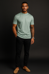 THE SERIO TEE - MINT GREEN