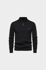 THE ALESSIO QUARTER ZIP SWEATER