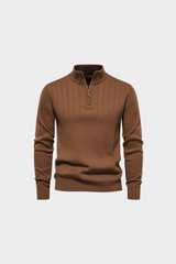THE ALESSIO QUARTER ZIP SWEATER