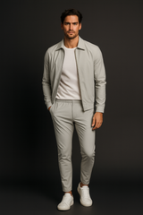 THE PULSE TECH SUIT - LIGHT GREY