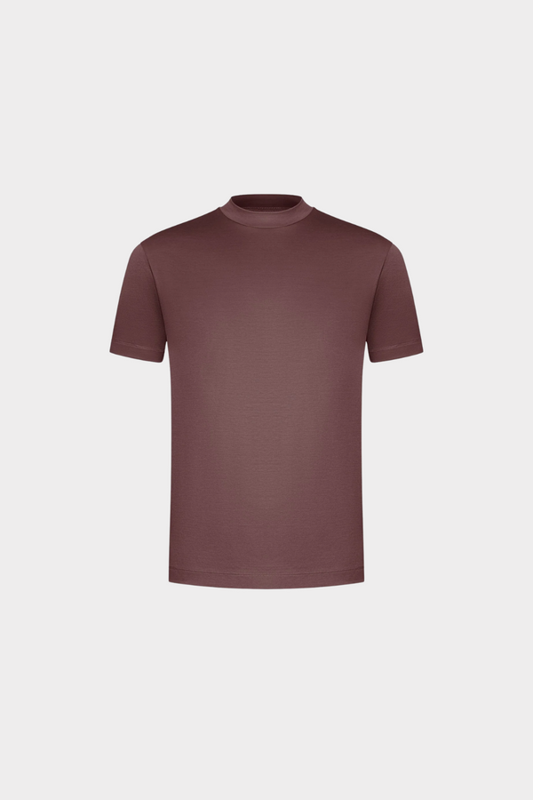 THE SERIO TEE - COPPER BROWN