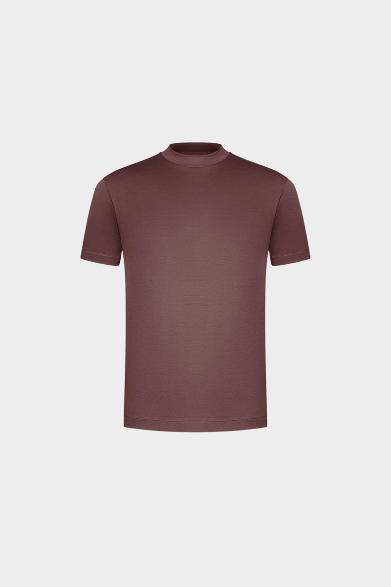 THE SERIO TEE - COPPER BROWN