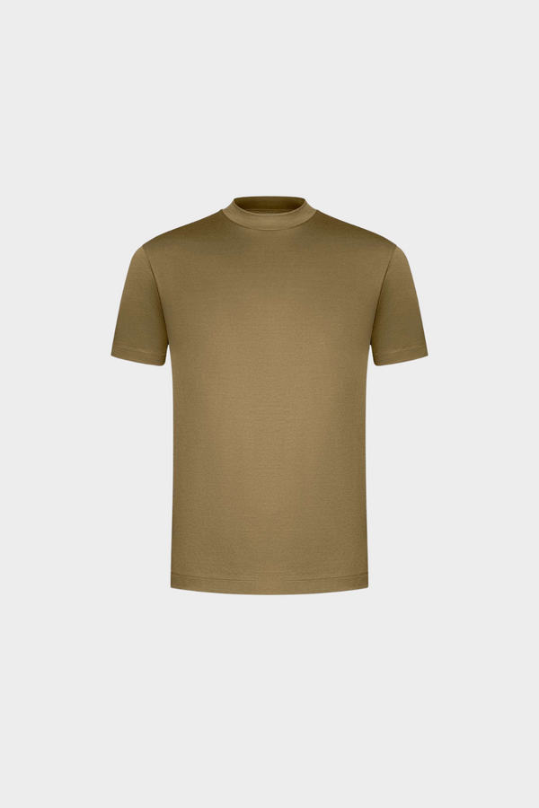 THE SERIO TEE - FOREST GREEN
