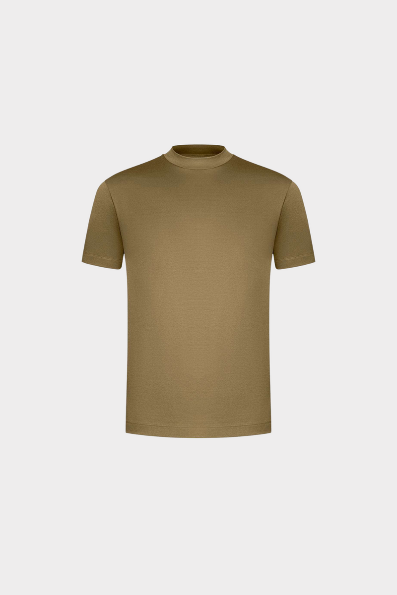 THE SERIO TEE - FOREST GREEN
