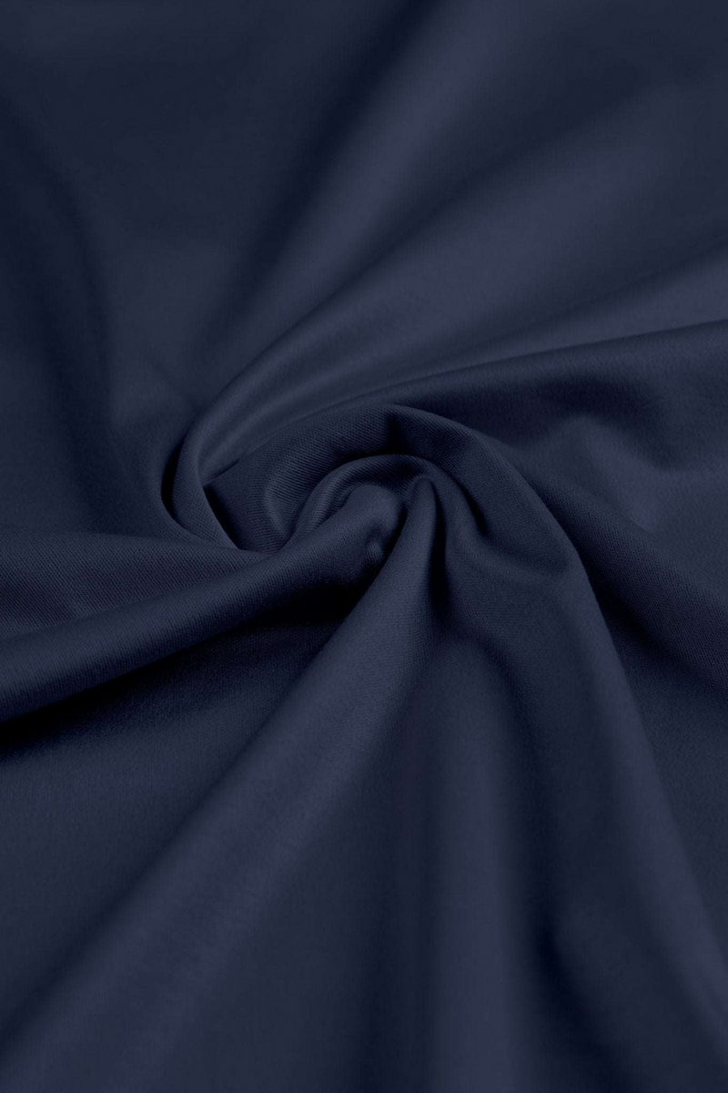 THE VERO LONG SLEEVE POLO SHIRT - MIDNIGHT BLUE