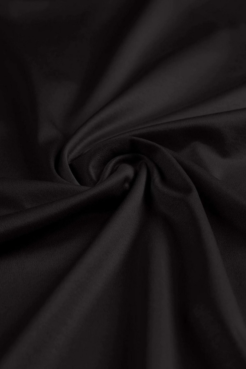 THE VERO LONG SLEEVE POLO SHIRT - BLACK